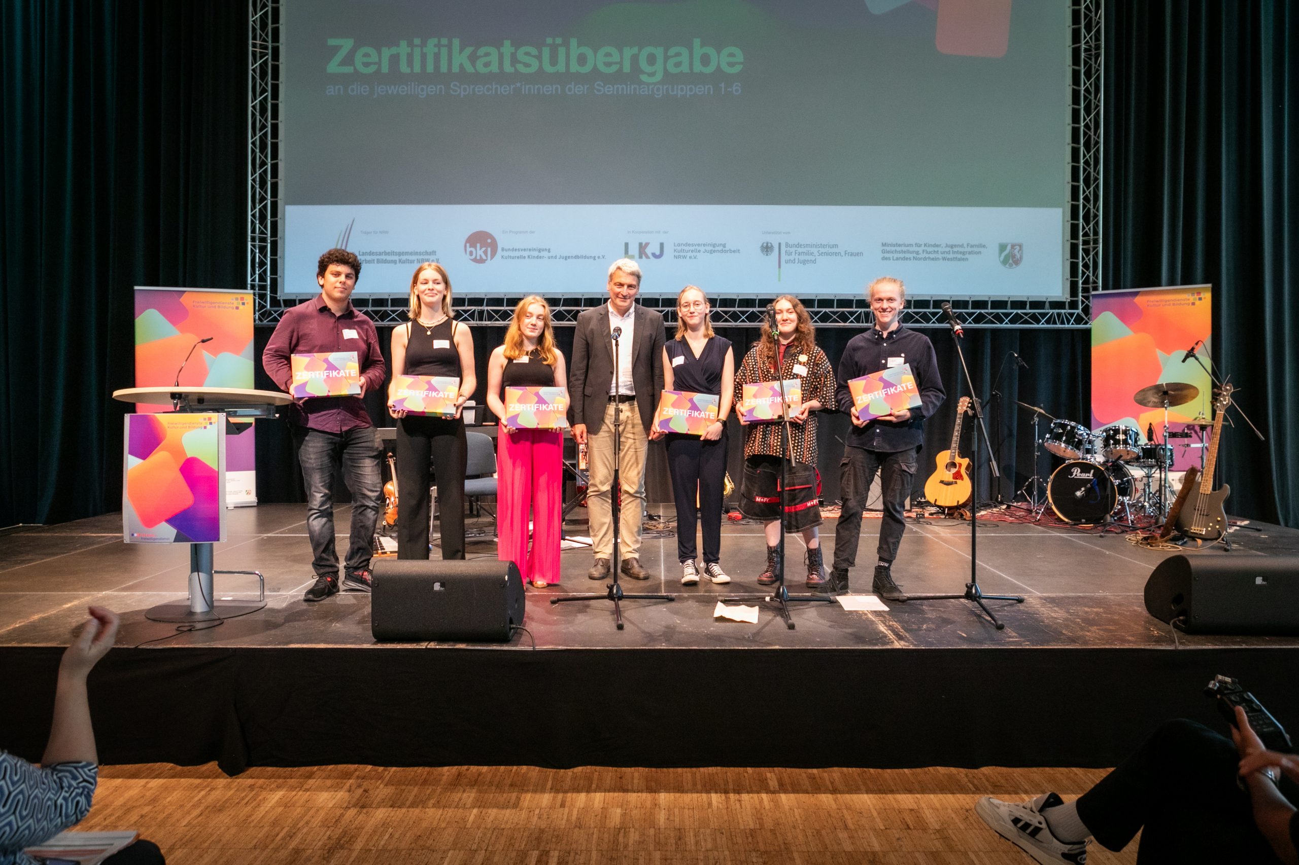 Freiwilligendienste Kultur und Bildung NRW – Abschlussgala im Ruhrfestspielhaus in Recklinghausen