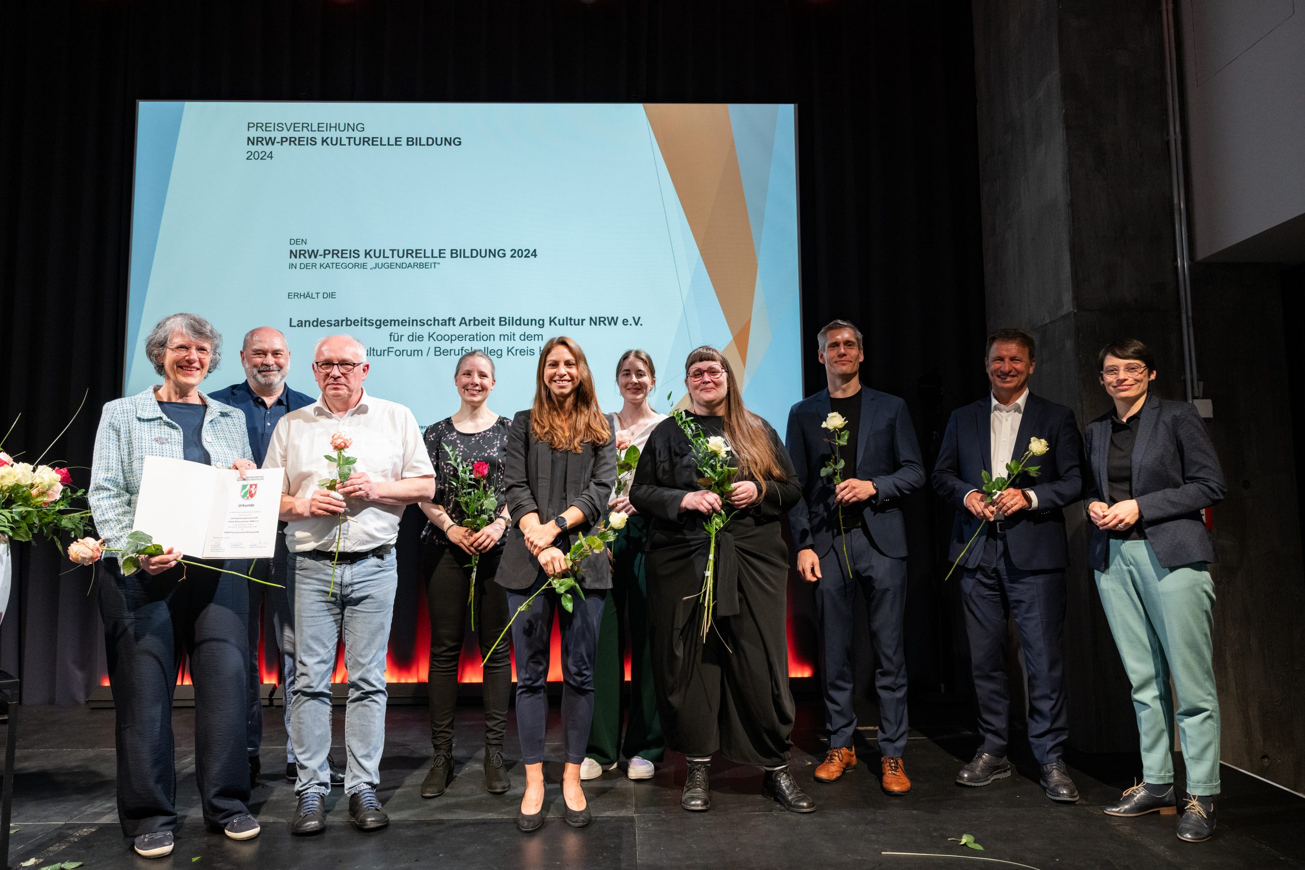 NRW-Preis Kulturelle Bildung geht an die LAG Arbeit Bildung Kultur NRW e.V.