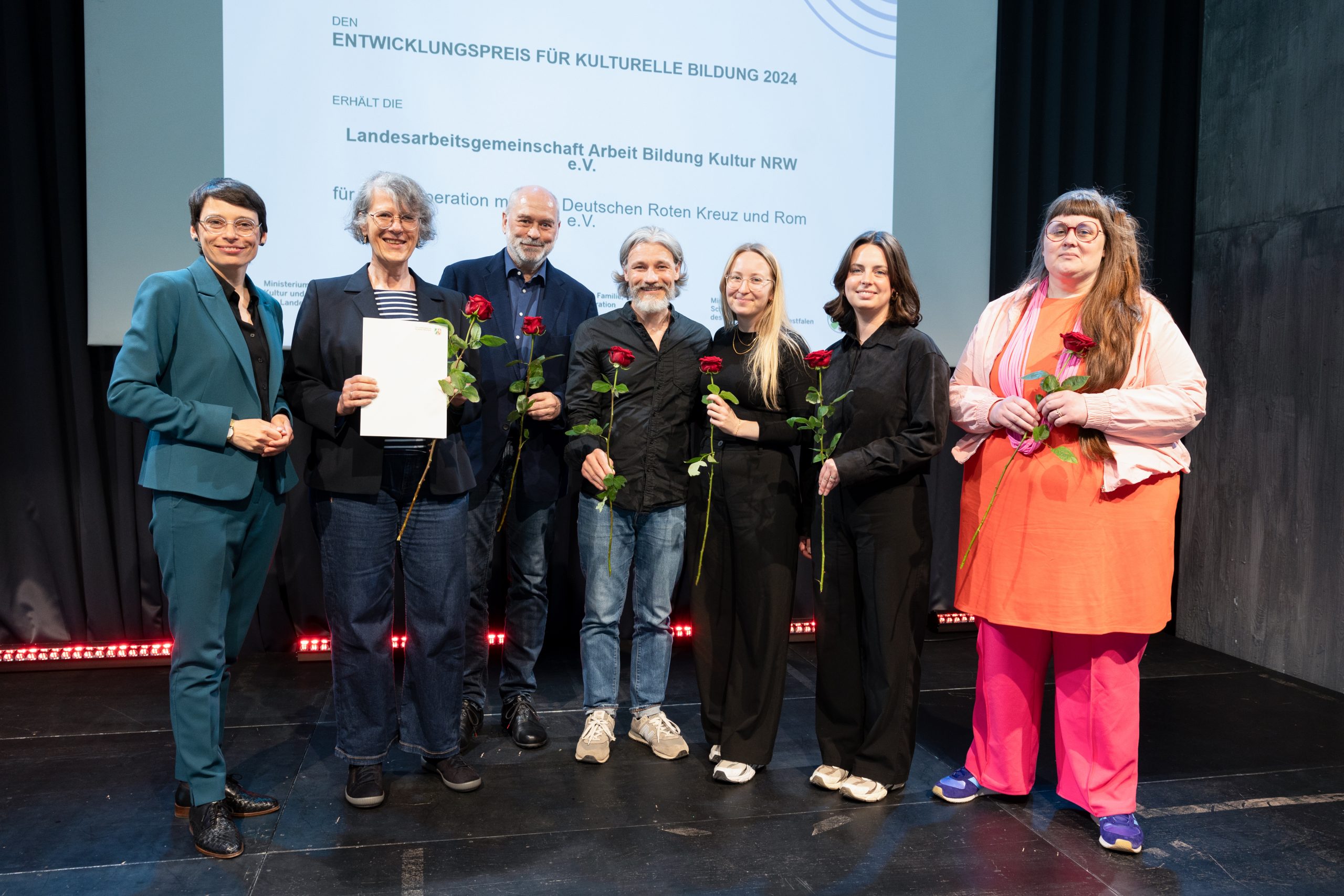 LAG Arbeit Bildung Kultur NRW e.V. erhält NRW-Entwicklungspreis Kulturelle Bildung 2025