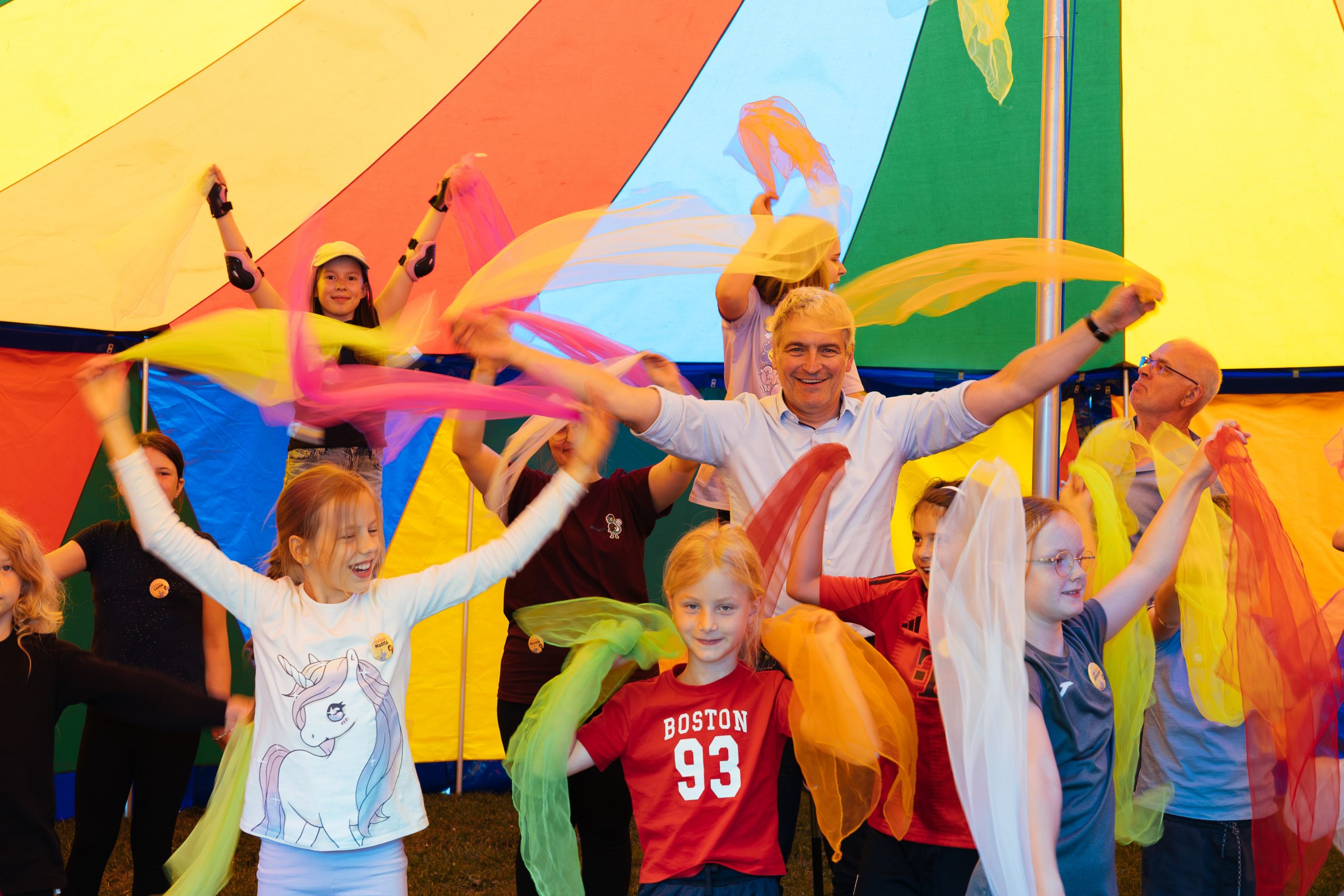 Ministerin und Staatssekretär auf Sommertour