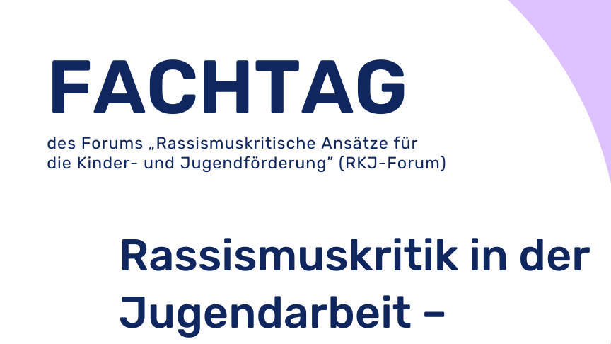 07.05.2026: Rassismuskritik in der Jugendarbeit – zwischen Anspruch und Praxis